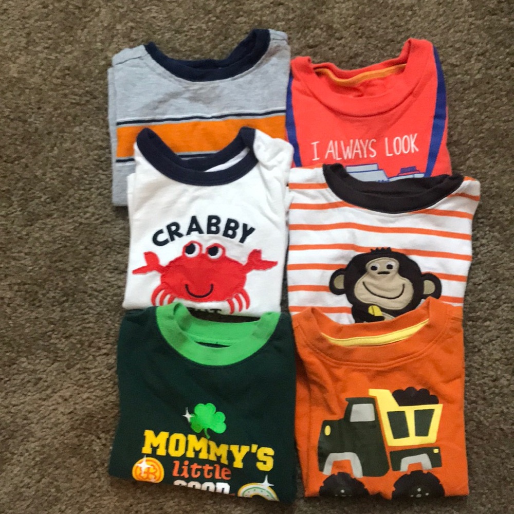 Multiple brand baby T shirts (18 mo)